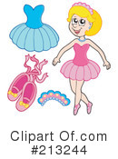 Ballerina Clipart #213244 by visekart