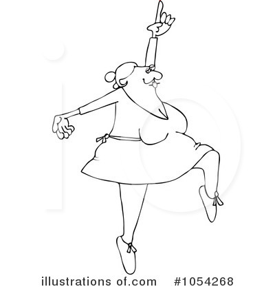 Royalty-Free (RF) Ballet Clipart Illustration by djart - Stock Sample #1054268