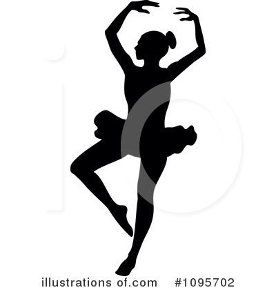 Ballerina Clipart #1095702 by Frisko