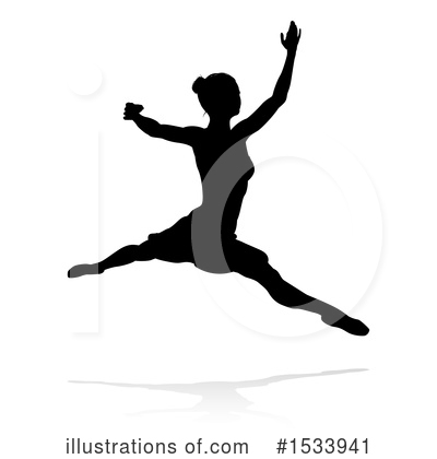 Royalty-Free (RF) Ballet Clipart Illustration by AtStockIllustration - Stock Sample #1533941