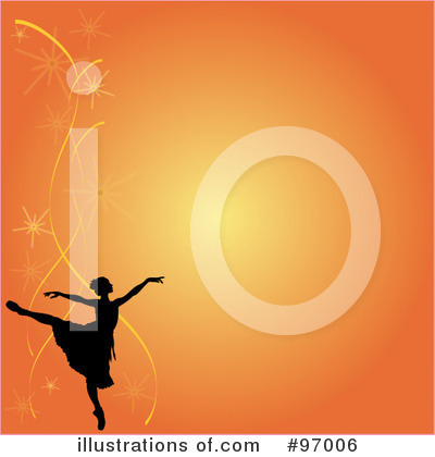 Royalty-Free (RF) Ballet Clipart Illustration by Pams Clipart - Stock Sample #97006