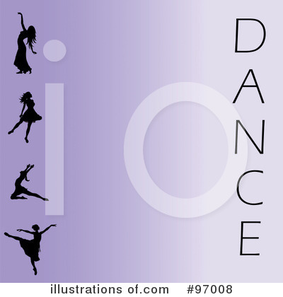 Royalty-Free (RF) Ballet Clipart Illustration by Pams Clipart - Stock Sample #97008