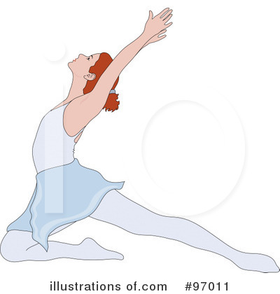Royalty-Free (RF) Ballet Clipart Illustration by Pams Clipart - Stock Sample #97011