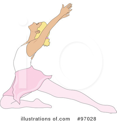 Royalty-Free (RF) Ballet Clipart Illustration by Pams Clipart - Stock Sample #97028