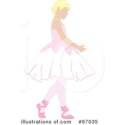 Royalty-Free (RF) Ballet Clipart Illustration by Pams Clipart - Stock Sample #97035