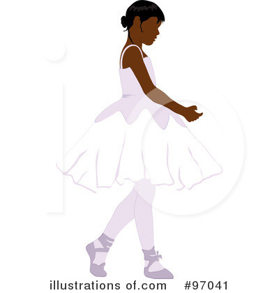 Royalty-Free (RF) Ballet Clipart Illustration by Pams Clipart - Stock Sample #97041