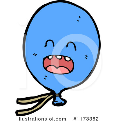 Royalty-Free (RF) Balloon Clipart Illustration by lineartestpilot - Stock Sample #1173382