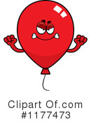 Balloon Clipart #1177473 by Cory Thoman