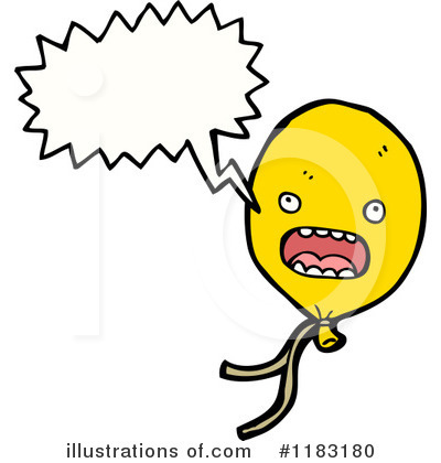 Royalty-Free (RF) Balloon Clipart Illustration by lineartestpilot - Stock Sample #1183180