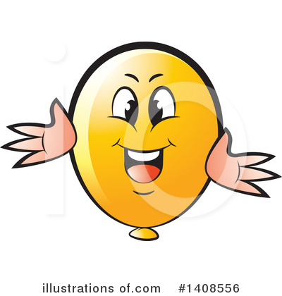 Royalty-Free (RF) Balloon Clipart Illustration by Lal Perera - Stock Sample #1408556