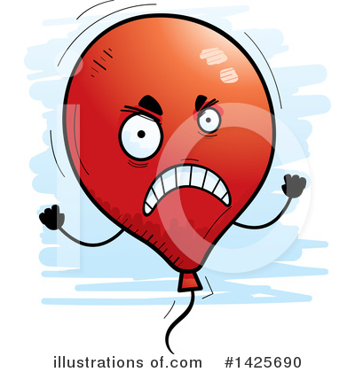 Royalty-Free (RF) Balloon Clipart Illustration by Cory Thoman - Stock Sample #1425690