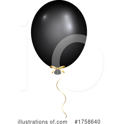 Party Balloons Clipart #1758640 by KJ Pargeter