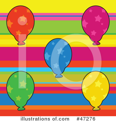 Royalty-Free (RF) Balloon Clipart Illustration by Prawny - Stock Sample #47276