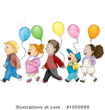 Royalty-Free (RF) Balloons Clipart Illustration by BNP Design Studio - Stock Sample #1050099
