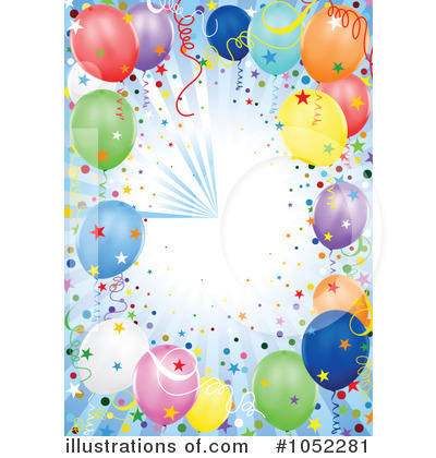 Royalty-Free (RF) Balloons Clipart Illustration by dero - Stock Sample #1052281