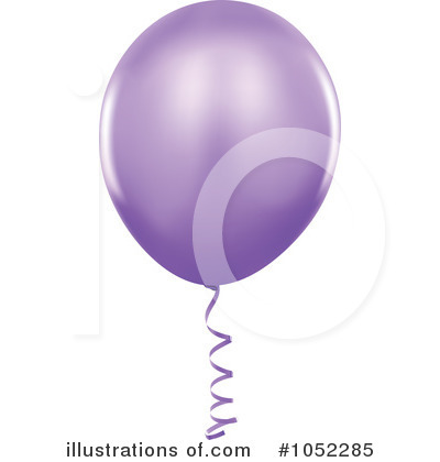 Purple Party Balloon Clipart #1052285 by dero