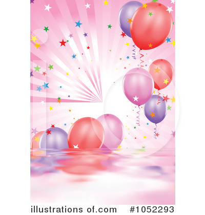 Royalty-Free (RF) Balloons Clipart Illustration by dero - Stock Sample #1052293