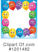 Balloons Clipart #1201482 by visekart