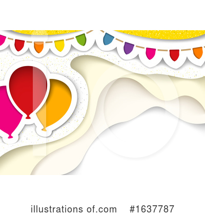 Royalty-Free (RF) Balloons Clipart Illustration by dero - Stock Sample #1637787
