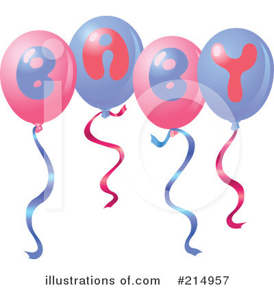 Party Balloons Clipart #214957 by yayayoyo