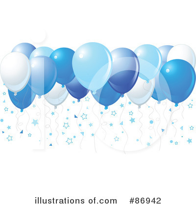 Party Balloons Clipart #86942 by Pushkin
