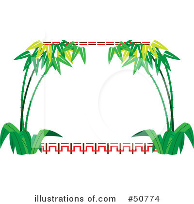 Royalty-Free (RF) Bamboo Clipart Illustration by Cherie Reve - Stock Sample #50774