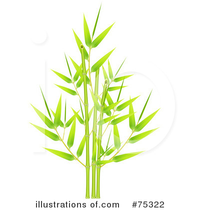 Royalty-Free (RF) Bamboo Clipart Illustration by Oligo - Stock Sample #75322