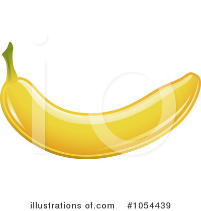 Royalty-Free (RF) Banana Clipart Illustration by TA Images - Stock Sample #1054439
