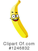 Banana Clipart #1246832 by Vector Tradition SM