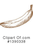 Banana Clipart #1390338 by Vector Tradition SM