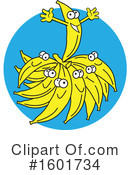 Banana Clipart #1601734 by Johnny Sajem