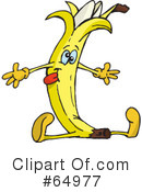 Banana Clipart #64977 by Dennis Holmes Designs