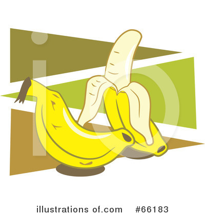 Royalty-Free (RF) Banana Clipart Illustration by Prawny - Stock Sample #66183