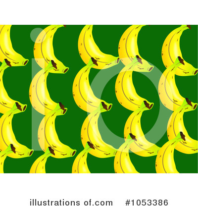 Royalty-Free (RF) Bananas Clipart Illustration by Prawny - Stock Sample #1053386