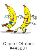 Bananas Clipart #443237 by toonaday