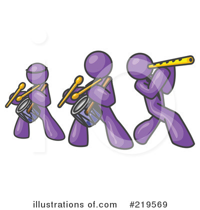 Royalty-Free (RF) Band Clipart Illustration by Leo Blanchette - Stock Sample #219569