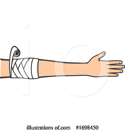 Royalty-Free (RF) Bandage Clipart Illustration by Vector Tradition SM - Stock Sample #1698450