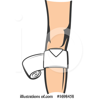 Injured Clipart #1698458 by Vector Tradition SM