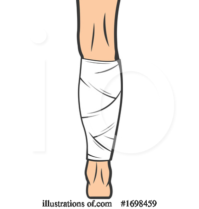Injured Clipart #1698459 by Vector Tradition SM