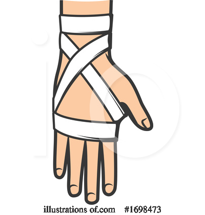 Royalty-Free (RF) Bandage Clipart Illustration by Vector Tradition SM - Stock Sample #1698473