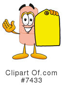 Bandaid Clipart #7433 by Mascot Junction