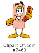 Bandaid Clipart #7469 by Mascot Junction
