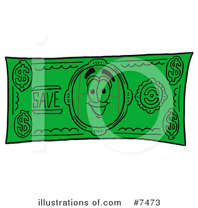 Royalty-Free (RF) Bandaid Clipart Illustration by Mascot Junction - Stock Sample #7473