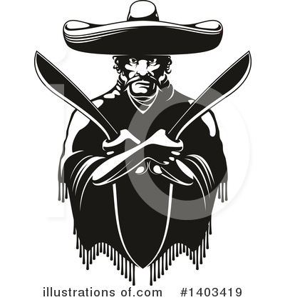 Mexican Clipart #1403419 by Vector Tradition SM