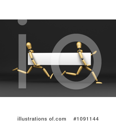 Royalty-Free (RF) Banner Clipart Illustration by stockillustrations - Stock Sample #1091144