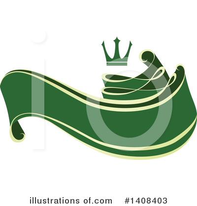 Royalty-Free (RF) Banner Clipart Illustration by dero - Stock Sample #1408403