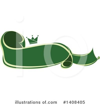 Royalty-Free (RF) Banner Clipart Illustration by dero - Stock Sample #1408405