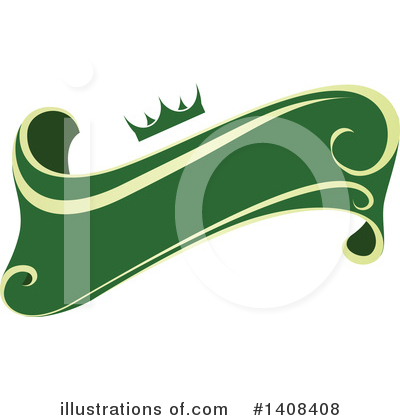Royalty-Free (RF) Banner Clipart Illustration by dero - Stock Sample #1408408