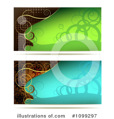 Royalty-Free (RF) Banners Clipart Illustration by merlinul - Stock Sample #1099297