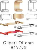 Banners Clipart #19709 by AtStockIllustration